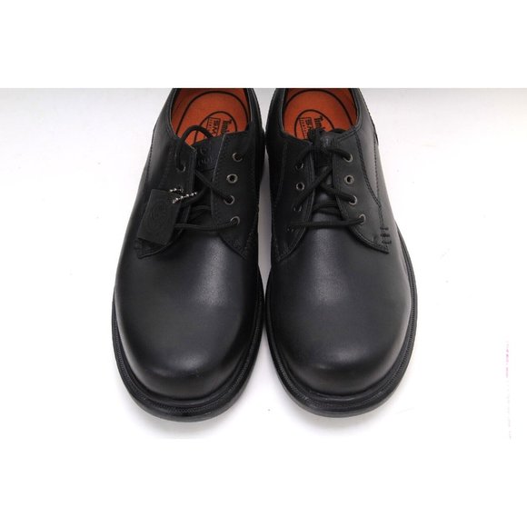 NWOB timberland montgomery shoes oxfords lace up black leather mens sz 10 W WIDE - Picture 2 of 12